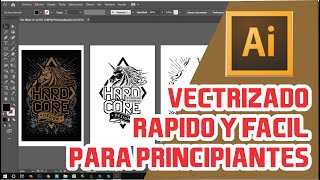 SERIGRAFIA  VECTORIZADO RAPIDO EN ILUSTRADOR [upl. by Melleta859]