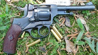 Russian M1895 Nagant Revolver Review [upl. by Noyart]