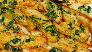 Roasted Garlic Potatoes Recipe [upl. by Luemas741]