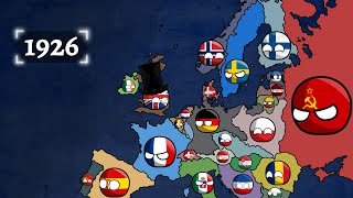 History of Europe 19002021 Countryballs [upl. by Nimocks]