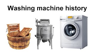 The history of the washing machine [upl. by Harelda]