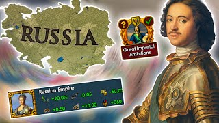 RUSSIA Has The MOST COMPLEX MISSIONS And GOVERNMENT In EU4 [upl. by Fara]