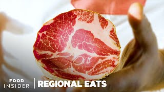 How Capocollo Gabagool Is Made In Italy  Regional Eats  Food Insider [upl. by Saphra]