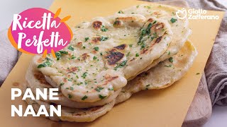 PANE NAAN  la RICETTA ORIGINALE di GZ🥰😋 [upl. by Kariotta957]