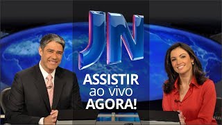 Jornal Nacional JN ao vivo  Tv Globo [upl. by Esinal77]