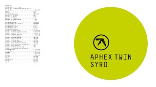 Aphex Twin aisatsana 102 [upl. by Lienahs62]