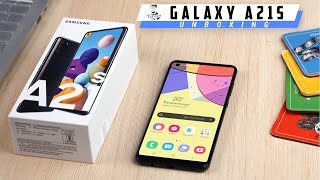 Samsung Galaxy A21s Unboxing 8nm Exynos 850 Infinity O Quad Cameras [upl. by Dysart581]