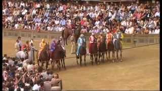 Italy Festivals  Palio di Siena [upl. by Tannen]