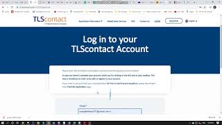 Making Appointment on TLS website [upl. by Constance176]