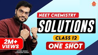 Solutions Chemistry Class 12 One Shot  Class 12 Board Exam Preparation  Arvind Arora [upl. by Georgiana]