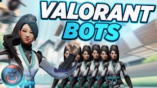 How To Spawn Bots in Valorant  Valorant Tips and Tricks [upl. by Nemlaz915]