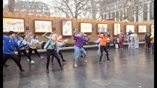 Perfect Proposal Flash Mob in Leicester Square [upl. by Tatia527]