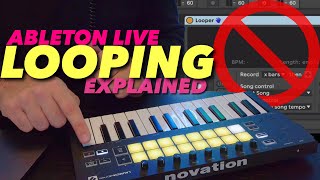 Ableton Live LOOPING EXPLAINED  Music Production Tutorial [upl. by Daria804]