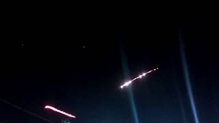 CRAM Shoots Down Incoming Rockets Over Bagram Air Base [upl. by Hollington]