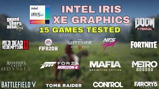 Intel Iris Xe Graphics Gaming Test  2020 [upl. by Larson]