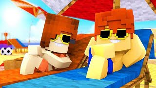 Minecraft Daycare  BEACH DAY  Minecraft Roleplay [upl. by Enirehtak]