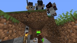 Minecraft Speedrunner VS 3 Hunters [upl. by Cotterell]