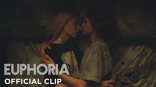 euphoria  rue and jules fall asleep season 1 episode 4 clip  HBO [upl. by Gotthard57]