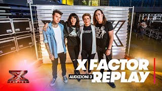 X Factor 2018 replay Audizioni 3 [upl. by Eolanda]