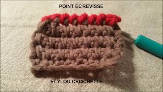 Cours n°13 Le point de finition écrevisse facile au crochet [upl. by Enniroc]