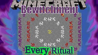 Minecraft Bewitchment Every Ritual [upl. by Lindo]