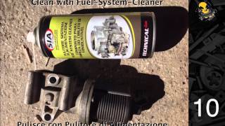 Alfa Romeo 159 AGR EGR system Valve Cleaning  EGR Ventil reinigen  Pulire la Valvola EGR [upl. by Alemahs]