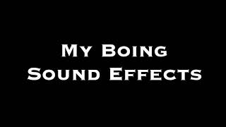 Boing sound effects [upl. by Carce]