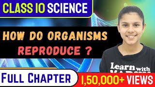 How do organisms Reproduce Class 10 Science NCERT CBSE FULL CHAPTER [upl. by Nairolf42]