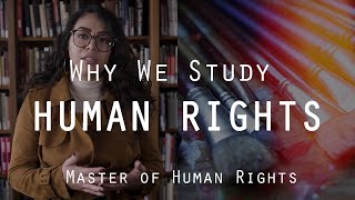 Why We Study Human Rights [upl. by Nada]