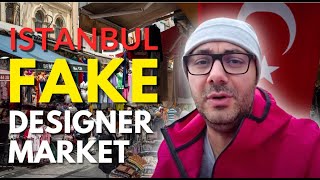 Istanbul Turkiye FAKE Designer MARKET Spree [upl. by Nitnilc]