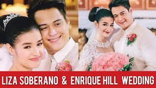 Liza Soberano amp Enrique Hill WEDDING 💒 ¦ PERFECT COUPLE 💞 [upl. by Pryor]