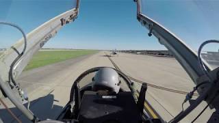 Flying with the Air Force in a T38C Talon [upl. by Ahsratan]