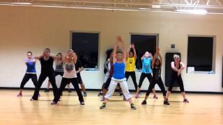 quotBlurred Linesquot by Robin Thicke Dance Fitness Choreography [upl. by Jaynes]