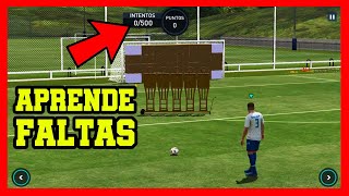 ✅COMO TIRAR FALTAS EN FC MOBILE ENTRENAR TIROS LIBRES [upl. by Creath]