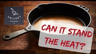 Unboxing the Smithey Skillet  Cast Iron Skillet Review [upl. by Leraj]