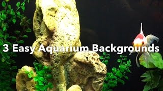 Aquarium Backgrounds 3 Easy Options [upl. by Ashlie369]