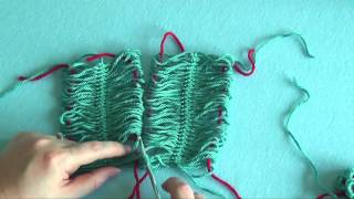 How To Hairpin Lace  Basic Joining Technique Part 3 [upl. by Pammi237]