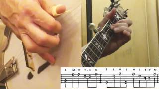 Dueling Banjos How I play it on 5string Bluegrass Banjo [upl. by Kirad]