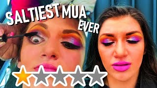 I WENT TO THE WORST REVIEWED MAKEUP ARTIST IN MY CITY for the 10000s time [upl. by Aleacem786]