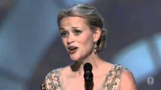 Reese Witherspoon Wins Best Actress  78th Oscars 2006 [upl. by Ingeborg]