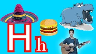 Letter H Song  Letter of the Day  ABC Phonics Song For Kids [upl. by Hosea]