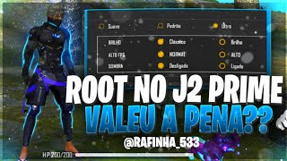 ACABOU FUI FAZER ROOT NO MEU J2 PRIME PARA TIRAR O LAG E OLHA NO QUE DEU 5 MESES FREE FIRE [upl. by Zelda]