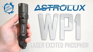 ASTROLUX WP1 LEP laser flashlight  1000m range  rotary ring control diffuser demo [upl. by Fidelity935]