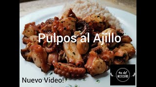 Receta suprema de Pulpos al Ajillo [upl. by Nevada305]