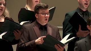 A Little Jazz Mass Bob Chilcott  Baylor University A Cappella Choir and Jazz Combo [upl. by Emmons363]