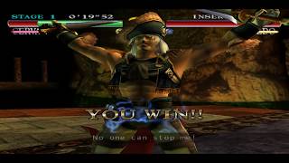 902 SoulCalibur I DC Exclusive Hidden Characters 22 Cervantes playthrough [upl. by Stromberg636]