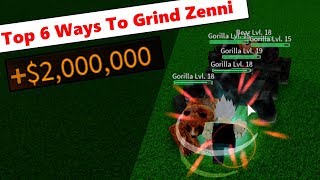 Top 6 Ways to Grind Zenni  DBZ Final Stand [upl. by Sibella232]