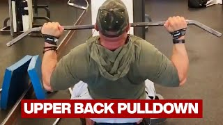 Upper back workout [upl. by Narmak]