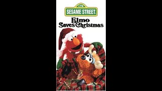 Sesame Street Elmo Saves Christmas 1996 VHS Full Screen [upl. by Byron]