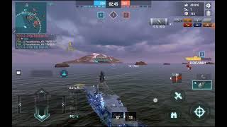 World of Warships Blitz  Tier 8 USA Battleship Nebraska 05 [upl. by Adnarram660]